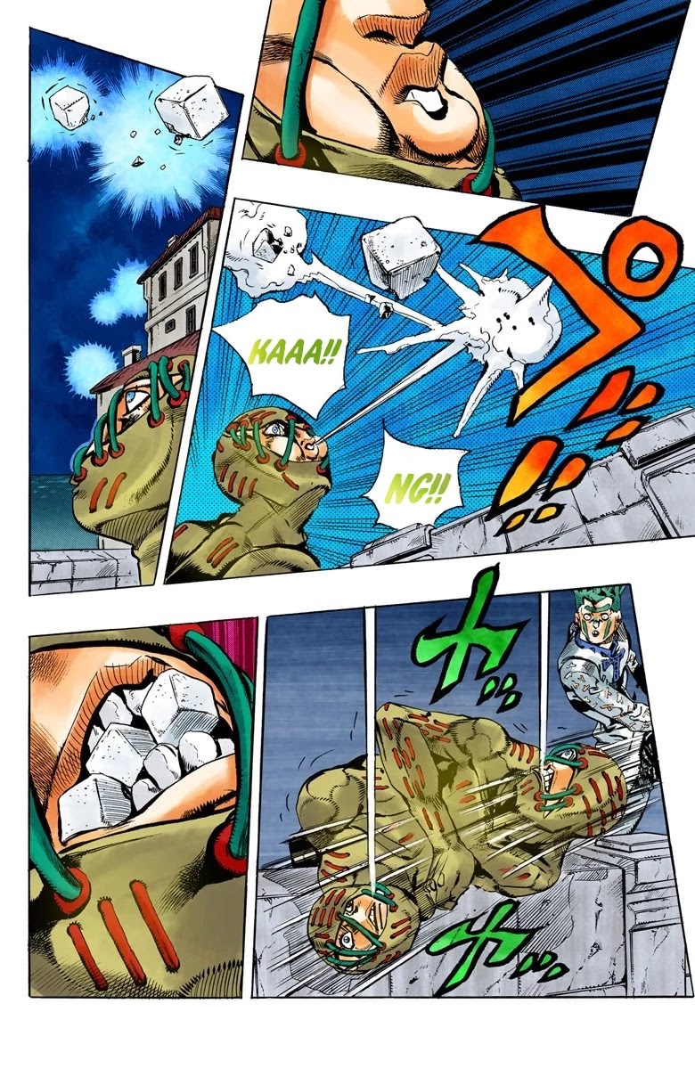 JoJo's Bizarre Adventure Part 5 - Vento Aureo (Official Colored) chapter 115 page 17