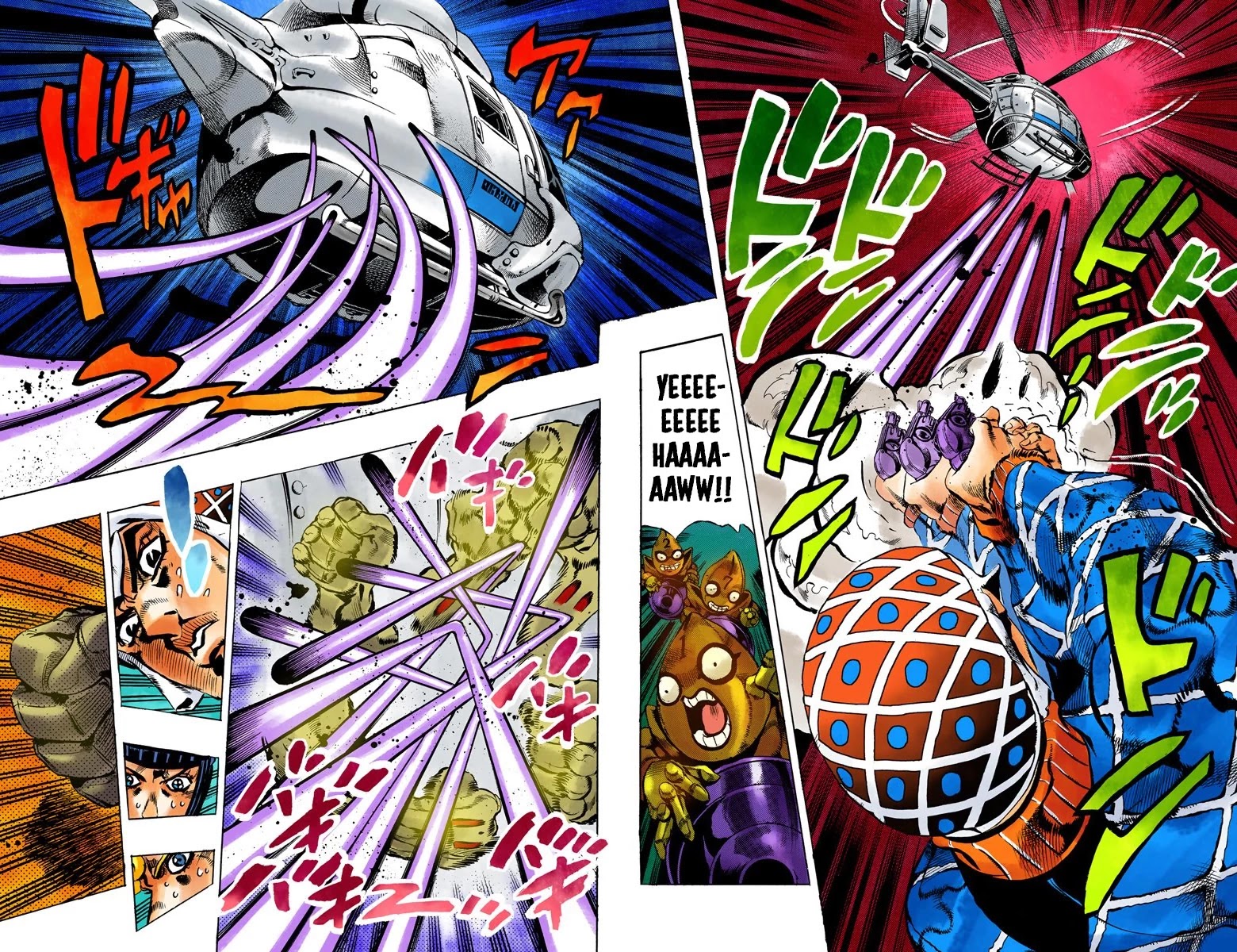 JoJo's Bizarre Adventure Part 5 - Vento Aureo (Official Colored) chapter 119 page 11