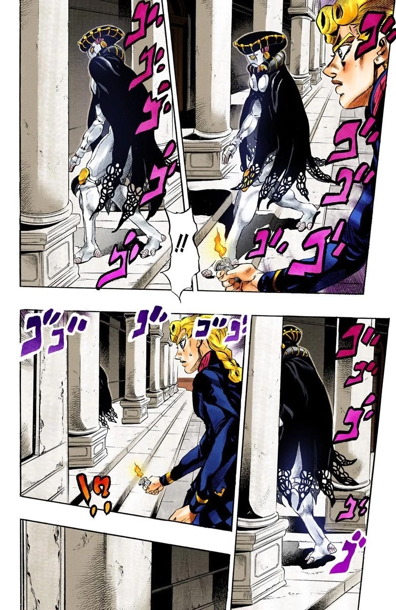 JoJo's Bizarre Adventure Part 5 - Vento Aureo (Official Colored) chapter 12 page 11