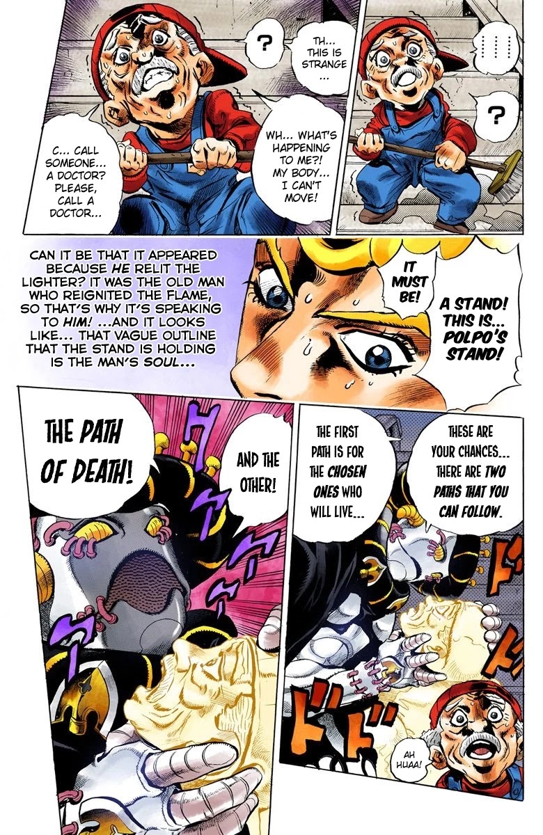 JoJo's Bizarre Adventure Part 5 - Vento Aureo (Official Colored) chapter 12 page 14