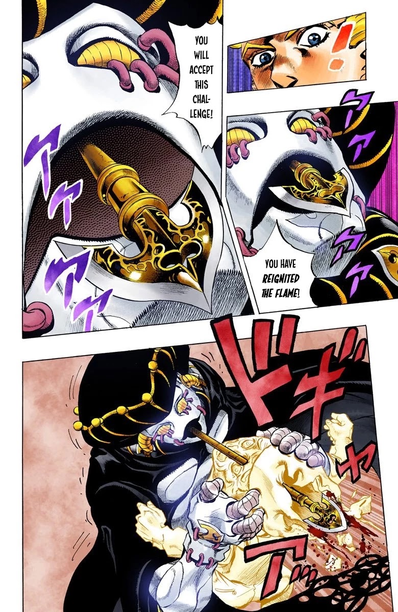 JoJo's Bizarre Adventure Part 5 - Vento Aureo (Official Colored) chapter 12 page 15