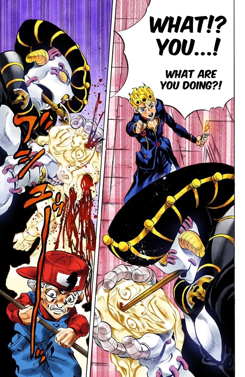 JoJo's Bizarre Adventure Part 5 - Vento Aureo (Official Colored) chapter 12 page 16