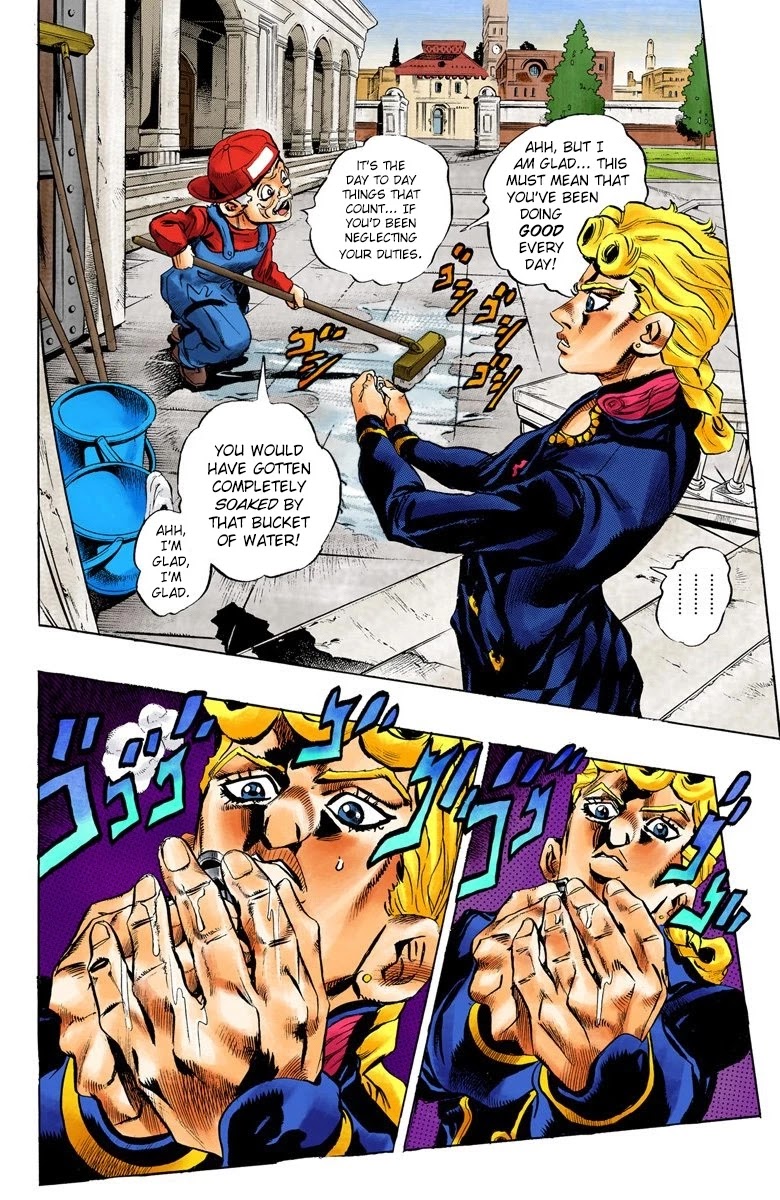 JoJo's Bizarre Adventure Part 5 - Vento Aureo (Official Colored) chapter 12 page 3