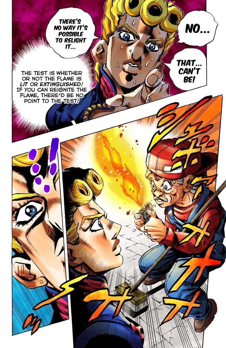 JoJo's Bizarre Adventure Part 5 - Vento Aureo (Official Colored) chapter 12 page 7