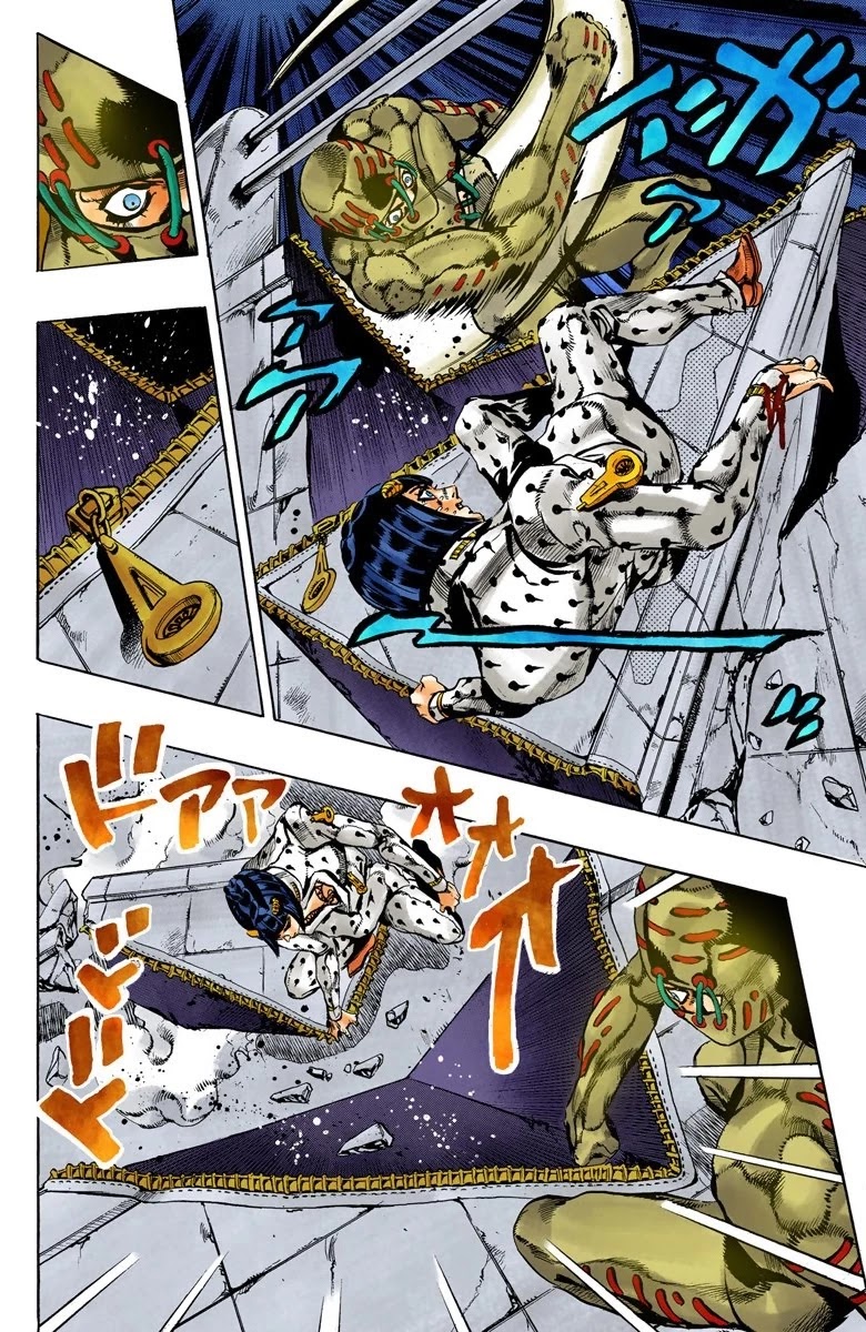 JoJo's Bizarre Adventure Part 5 - Vento Aureo (Official Colored) chapter 120 page 11