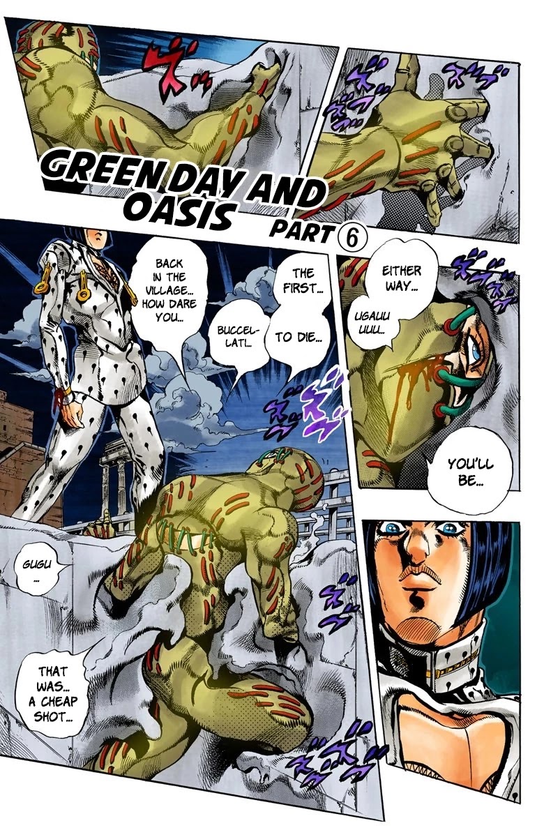 JoJo's Bizarre Adventure Part 5 - Vento Aureo (Official Colored) chapter 120 page 2