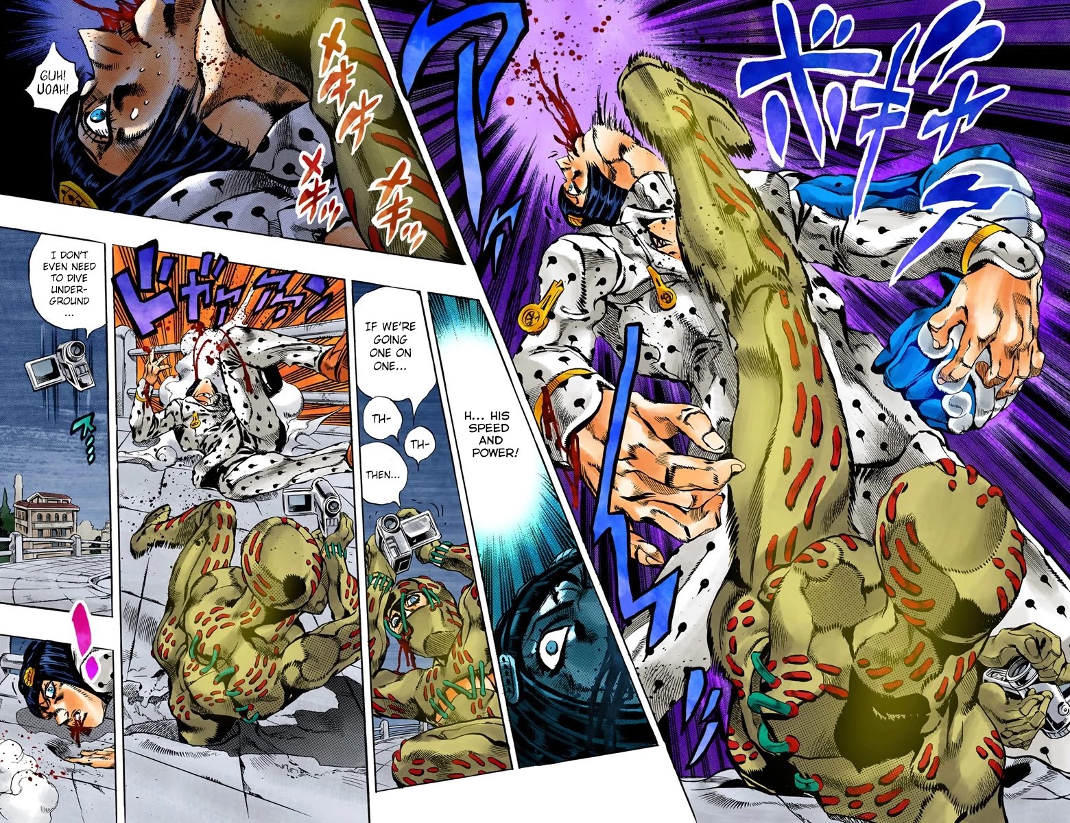 JoJo's Bizarre Adventure Part 5 - Vento Aureo (Official Colored) chapter 120 page 6