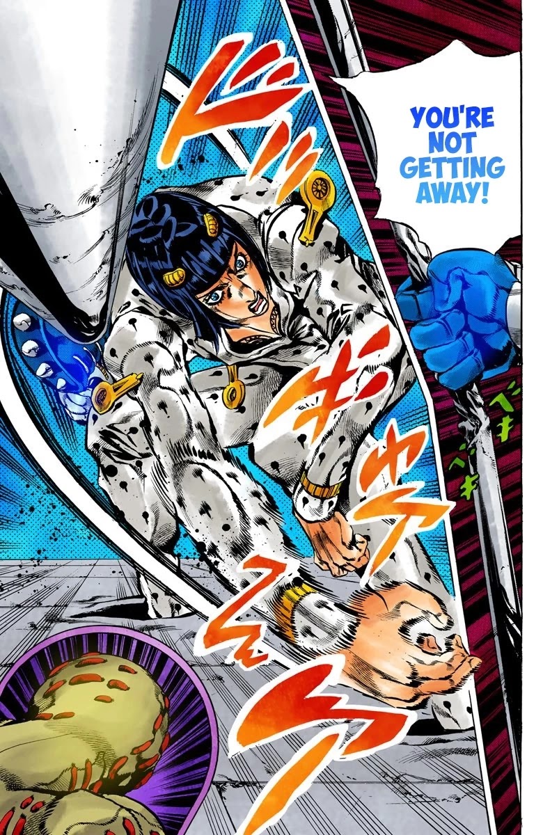 JoJo's Bizarre Adventure Part 5 - Vento Aureo (Official Colored) chapter 124 page 15