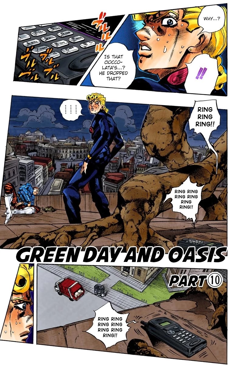 JoJo's Bizarre Adventure Part 5 - Vento Aureo (Official Colored) chapter 124 page 3