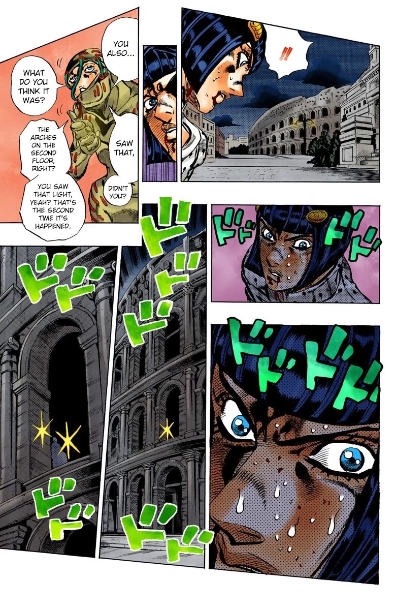 JoJo's Bizarre Adventure Part 5 - Vento Aureo (Official Colored) chapter 125 page 11