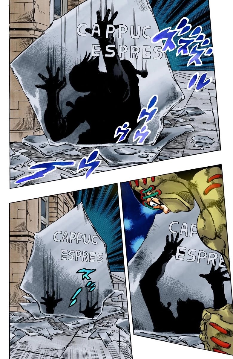 JoJo's Bizarre Adventure Part 5 - Vento Aureo (Official Colored) chapter 125 page 15