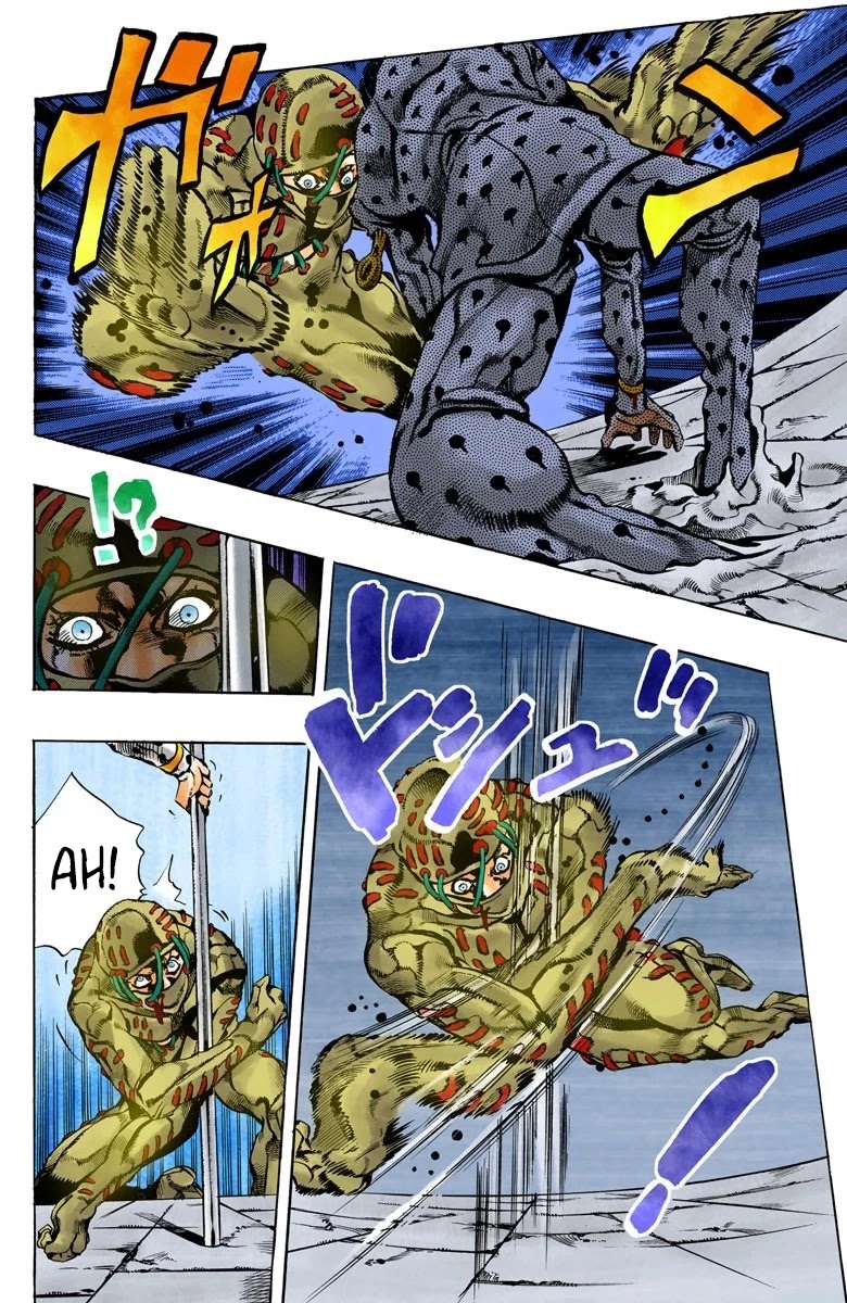 JoJo's Bizarre Adventure Part 5 - Vento Aureo (Official Colored) chapter 125 page 4