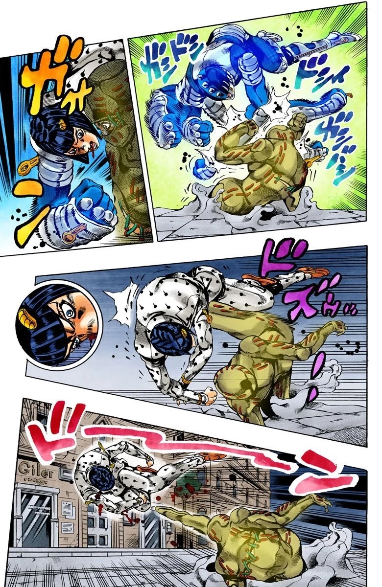 JoJo's Bizarre Adventure Part 5 - Vento Aureo (Official Colored) chapter 125 page 9