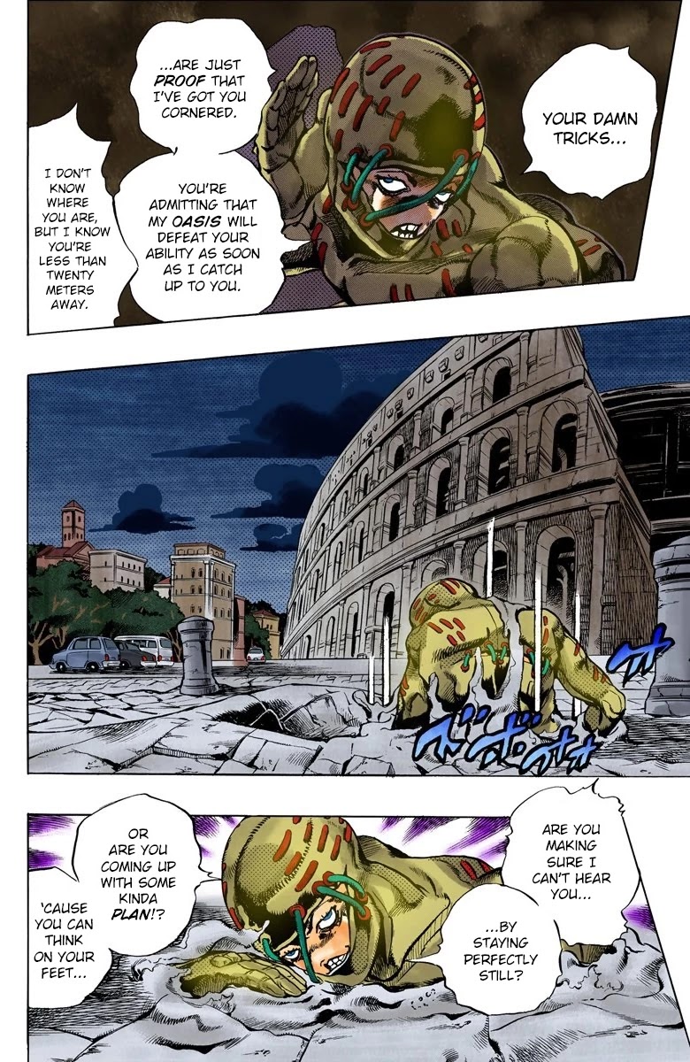 JoJo's Bizarre Adventure Part 5 - Vento Aureo (Official Colored) chapter 126 page 11