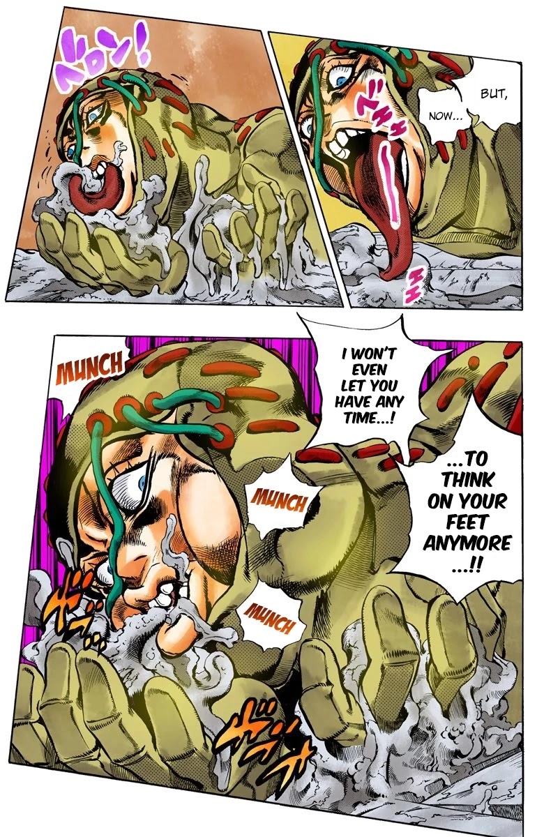 JoJo's Bizarre Adventure Part 5 - Vento Aureo (Official Colored) chapter 126 page 12