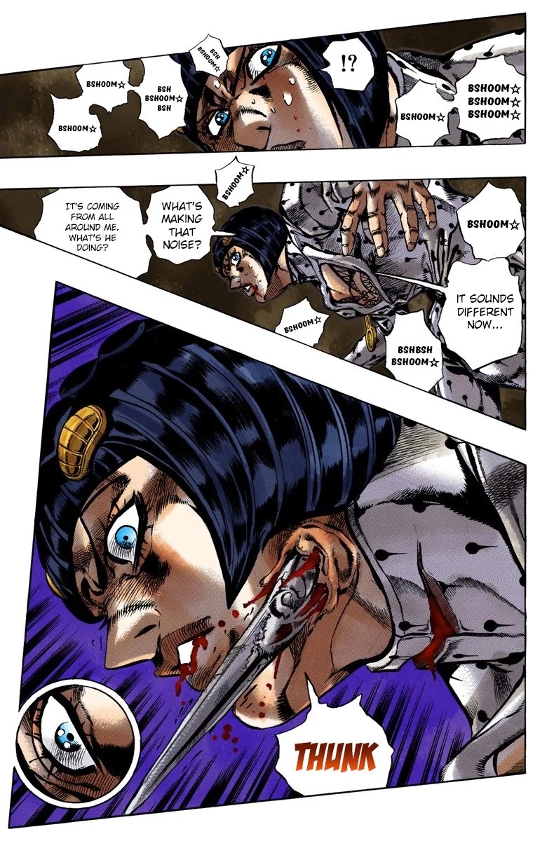 JoJo's Bizarre Adventure Part 5 - Vento Aureo (Official Colored) chapter 126 page 14