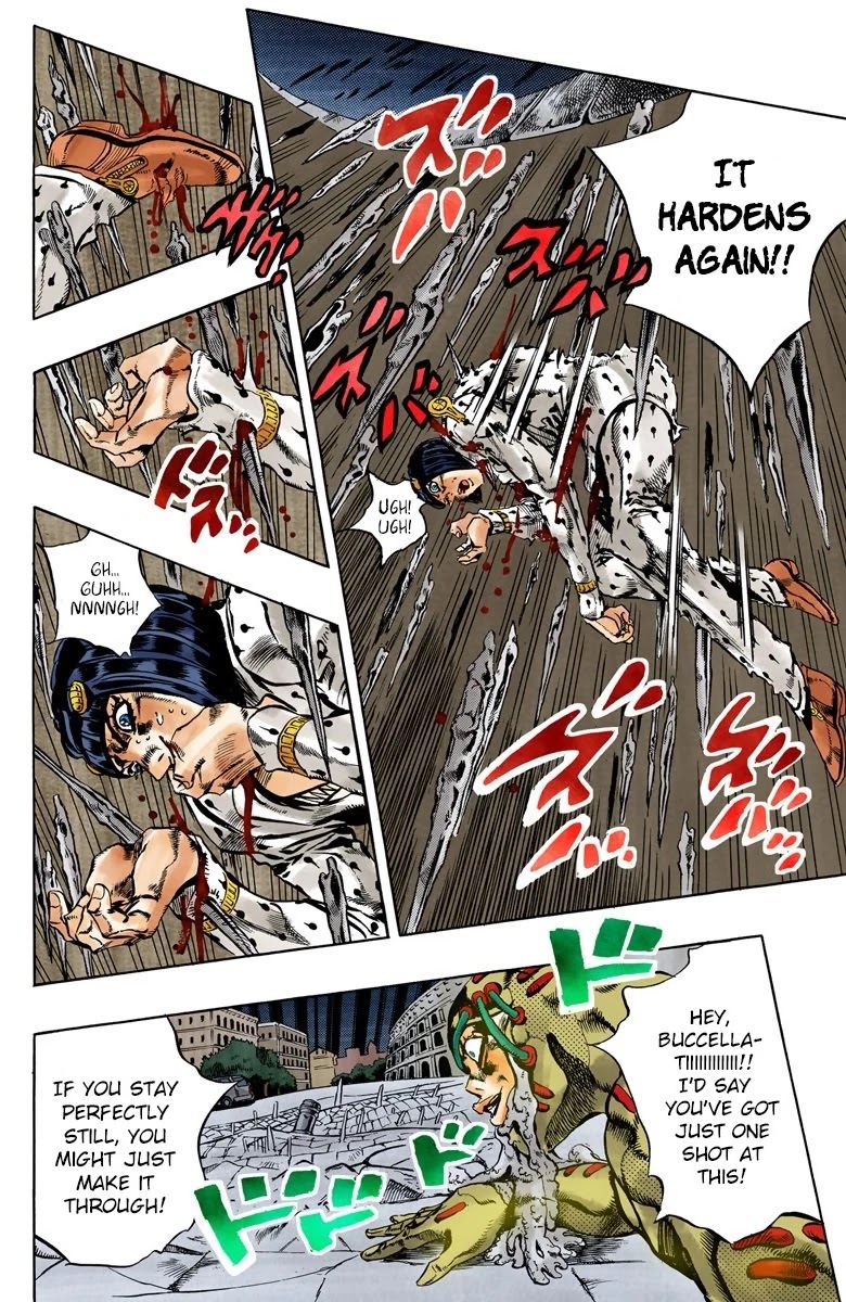 JoJo's Bizarre Adventure Part 5 - Vento Aureo (Official Colored) chapter 126 page 17