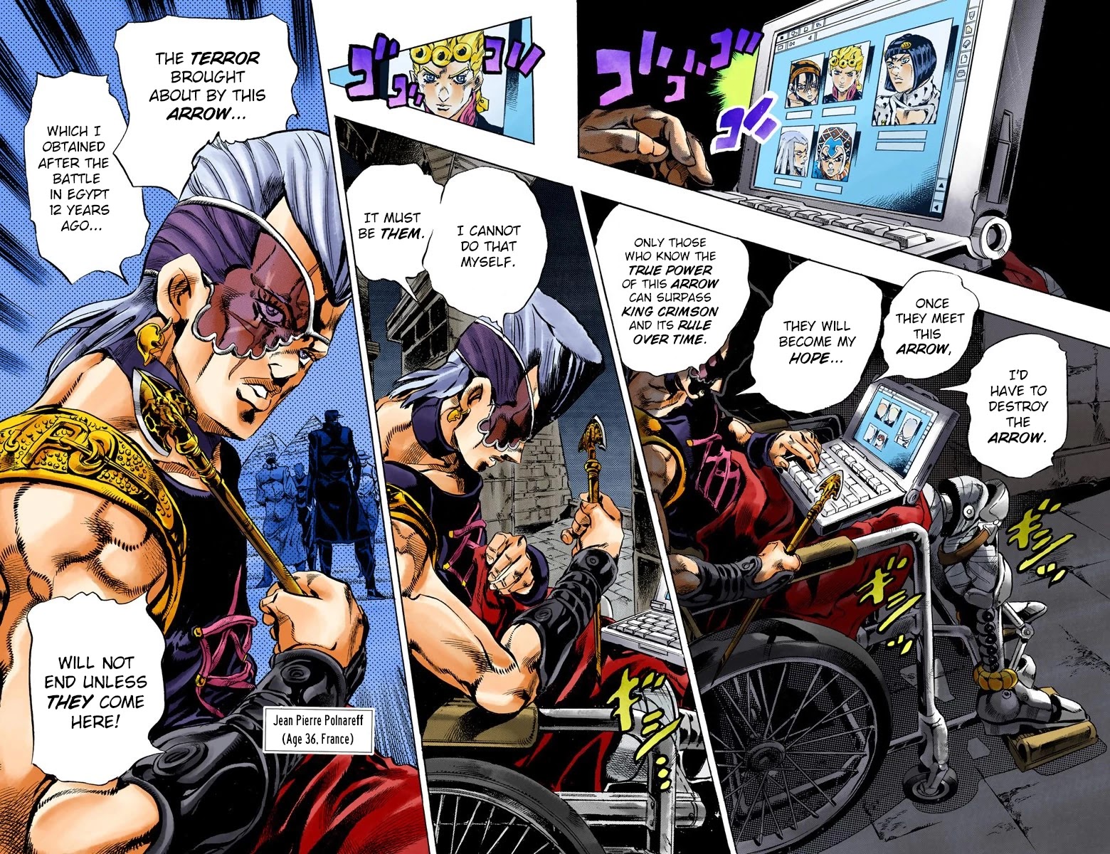 JoJo's Bizarre Adventure Part 5 - Vento Aureo (Official Colored) chapter 126 page 19