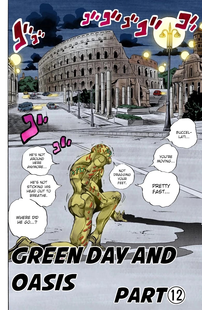 JoJo's Bizarre Adventure Part 5 - Vento Aureo (Official Colored) chapter 126 page 3