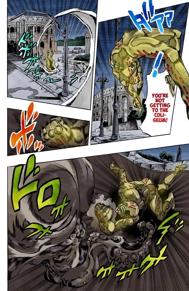 JoJo's Bizarre Adventure Part 5 - Vento Aureo (Official Colored) chapter 126 page 5