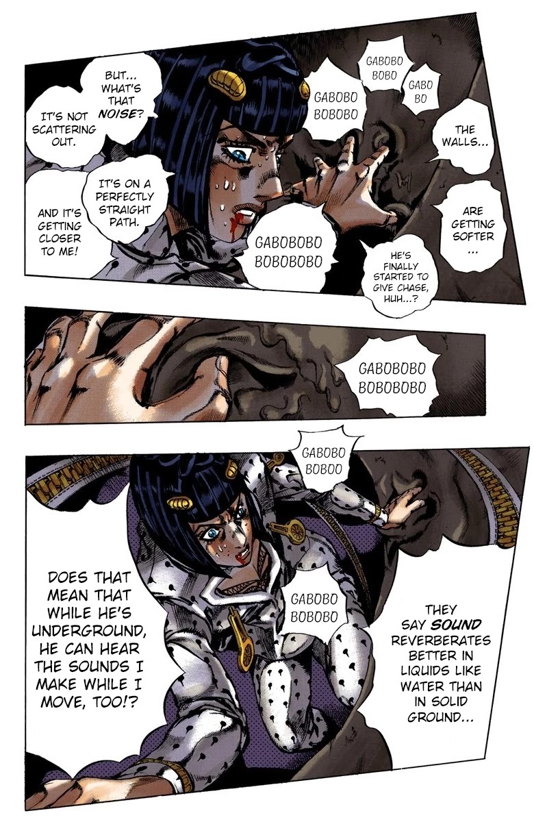 JoJo's Bizarre Adventure Part 5 - Vento Aureo (Official Colored) chapter 126 page 7