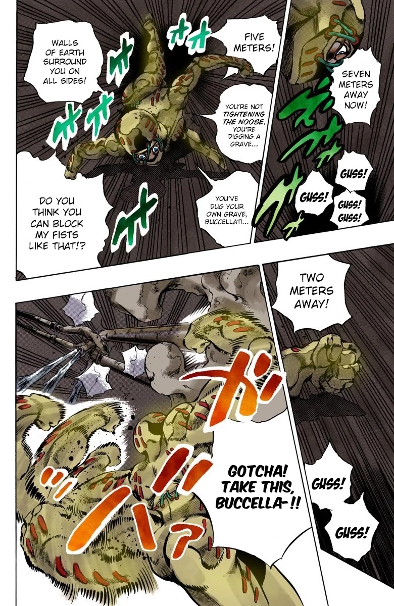 JoJo's Bizarre Adventure Part 5 - Vento Aureo (Official Colored) chapter 126 page 9