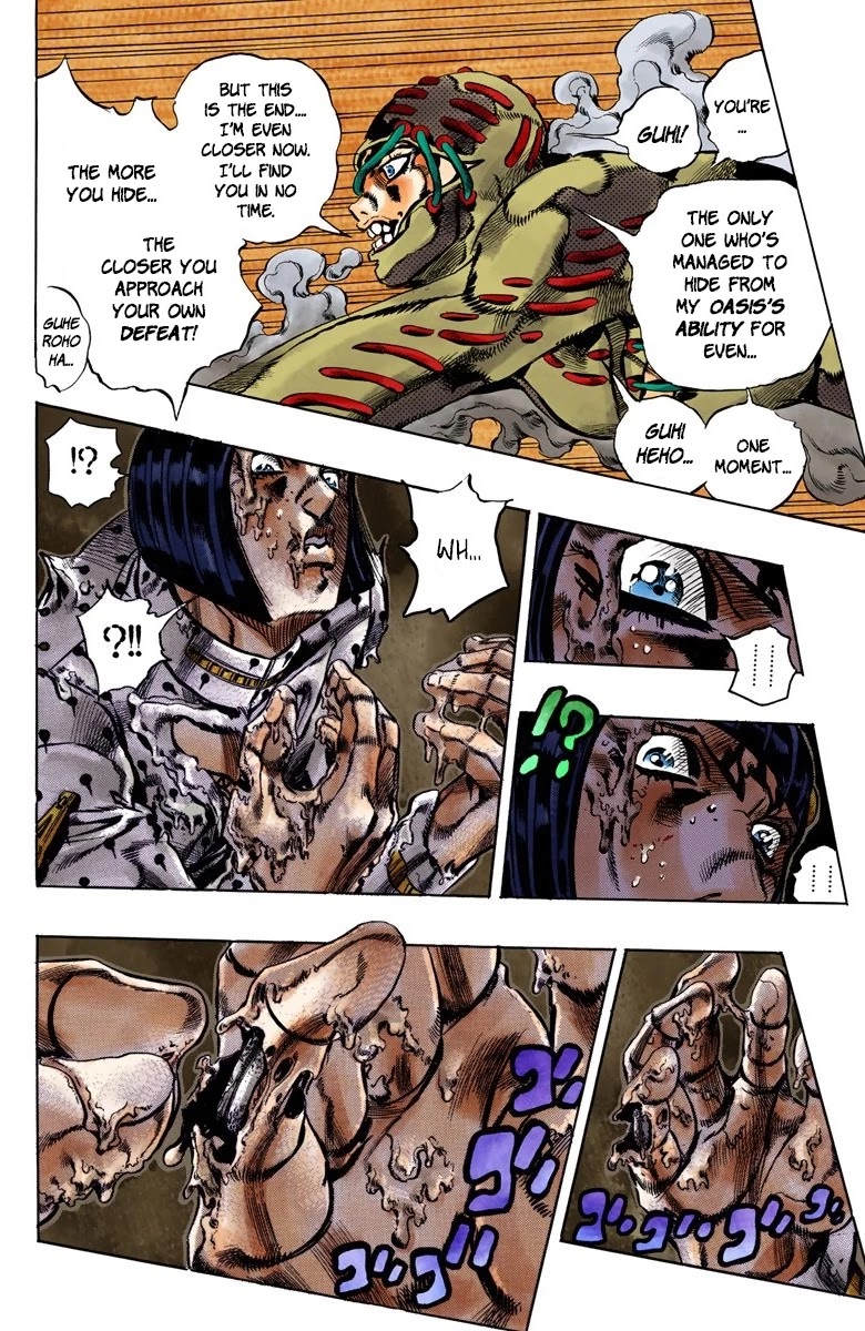 JoJo's Bizarre Adventure Part 5 - Vento Aureo (Official Colored) chapter 127 page 11