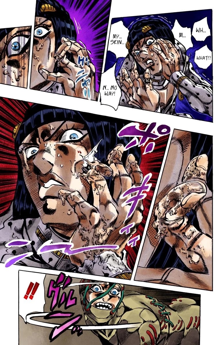 JoJo's Bizarre Adventure Part 5 - Vento Aureo (Official Colored) chapter 127 page 12