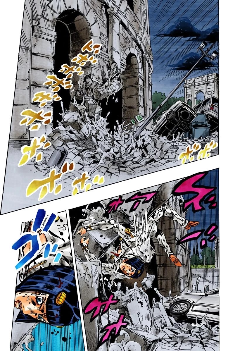 JoJo's Bizarre Adventure Part 5 - Vento Aureo (Official Colored) chapter 127 page 14