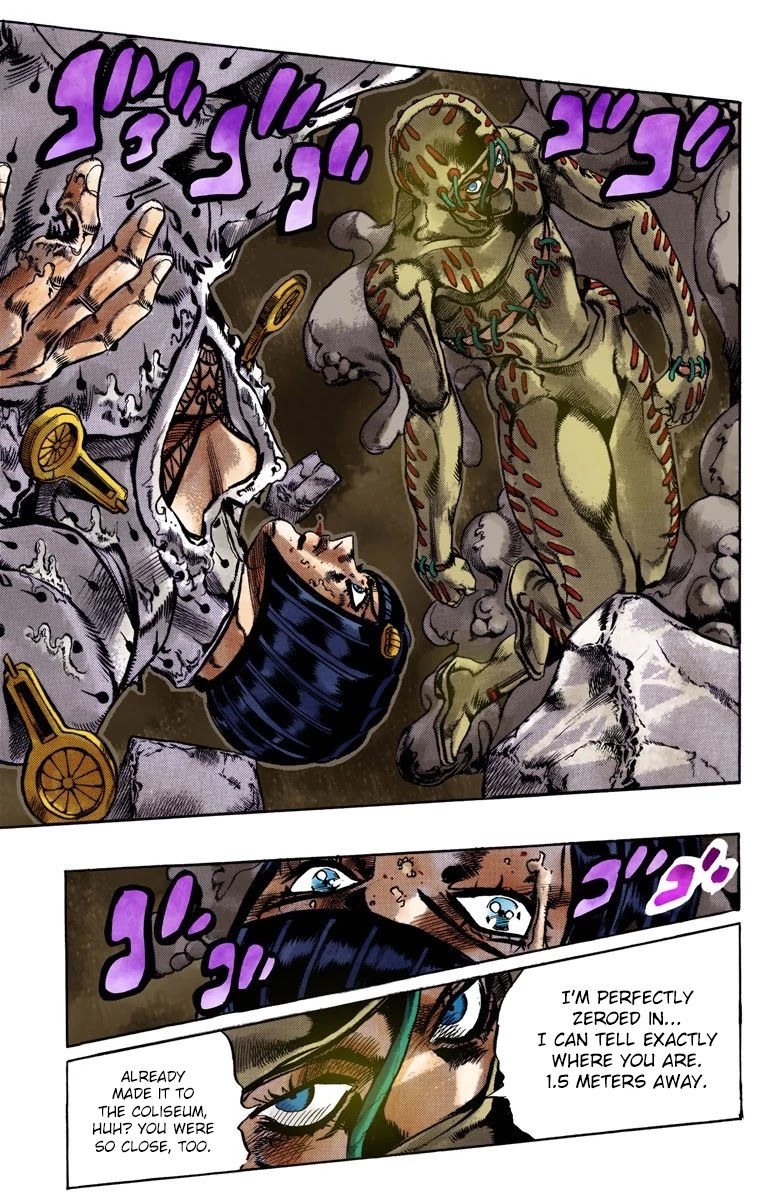 JoJo's Bizarre Adventure Part 5 - Vento Aureo (Official Colored) chapter 127 page 16