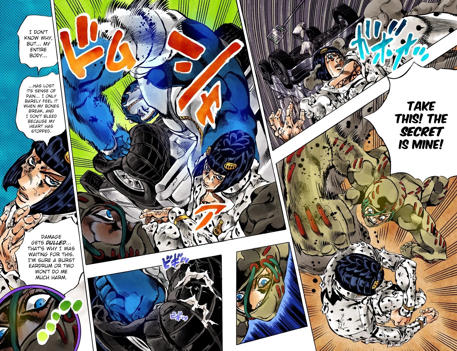 JoJo's Bizarre Adventure Part 5 - Vento Aureo (Official Colored) chapter 127 page 17