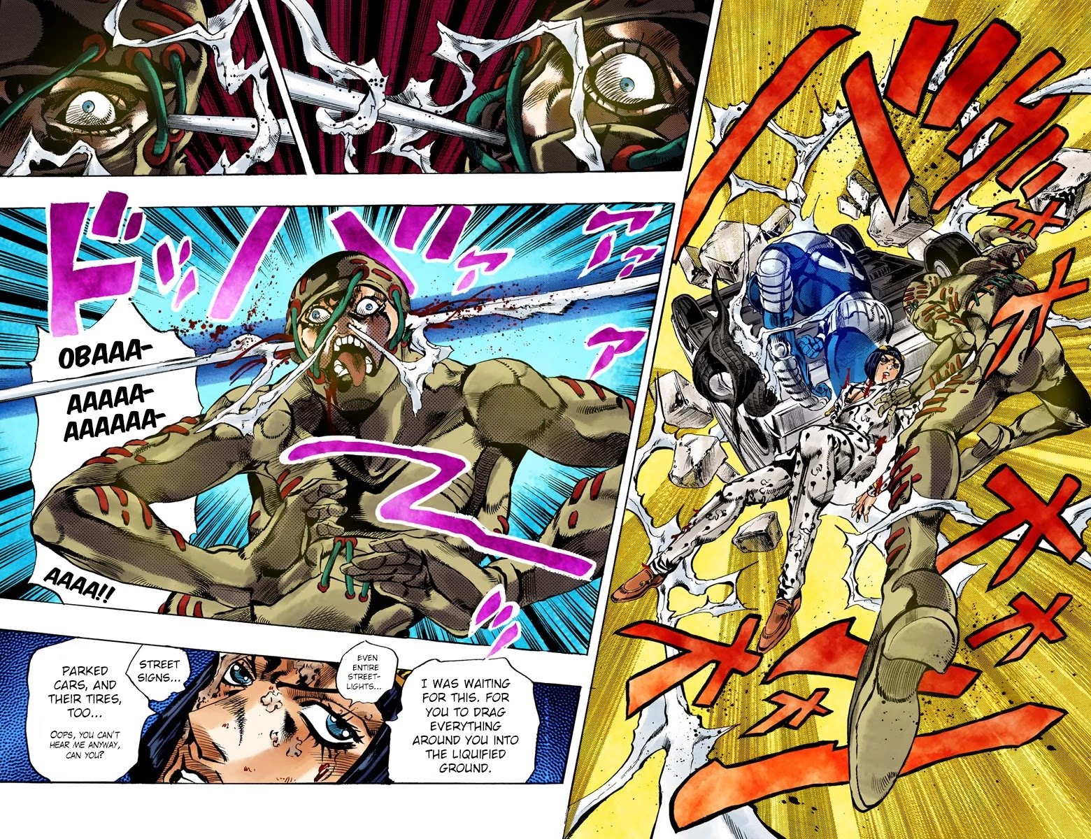 JoJo's Bizarre Adventure Part 5 - Vento Aureo (Official Colored) chapter 127 page 18