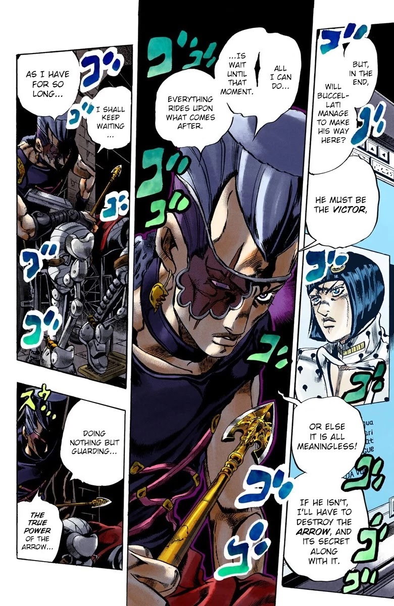 JoJo's Bizarre Adventure Part 5 - Vento Aureo (Official Colored) chapter 127 page 3