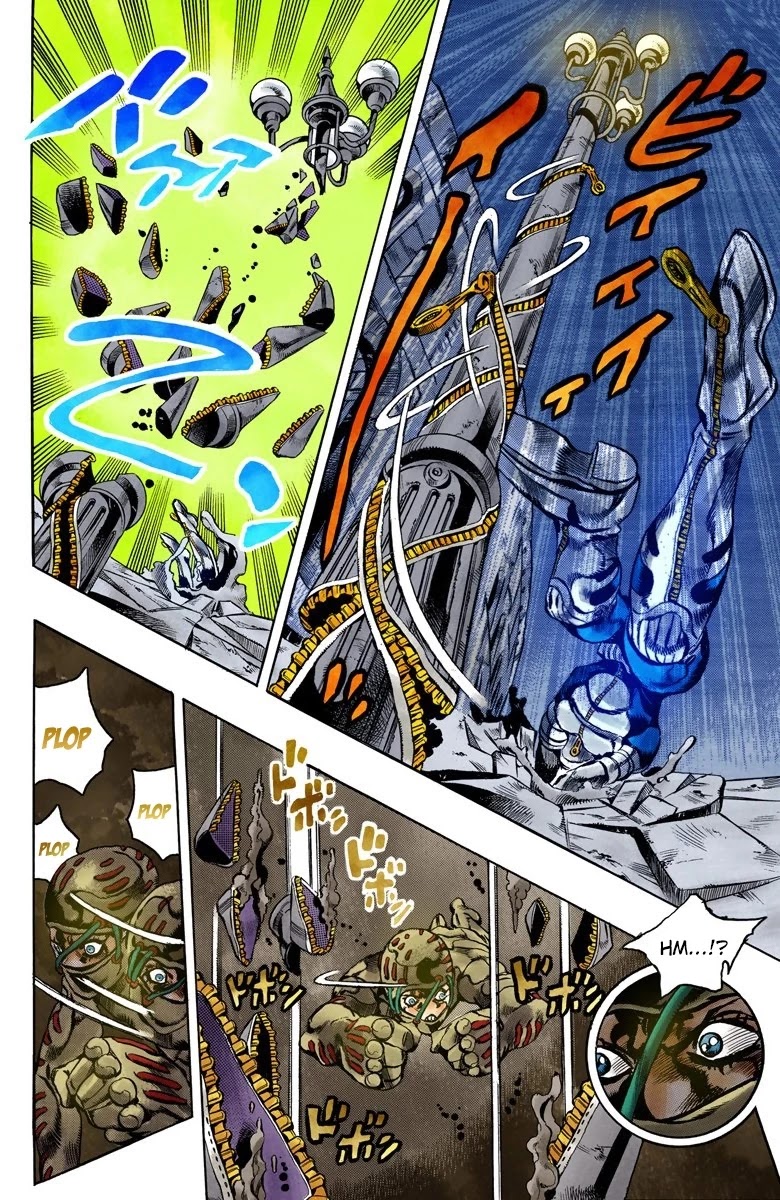 JoJo's Bizarre Adventure Part 5 - Vento Aureo (Official Colored) chapter 127 page 9