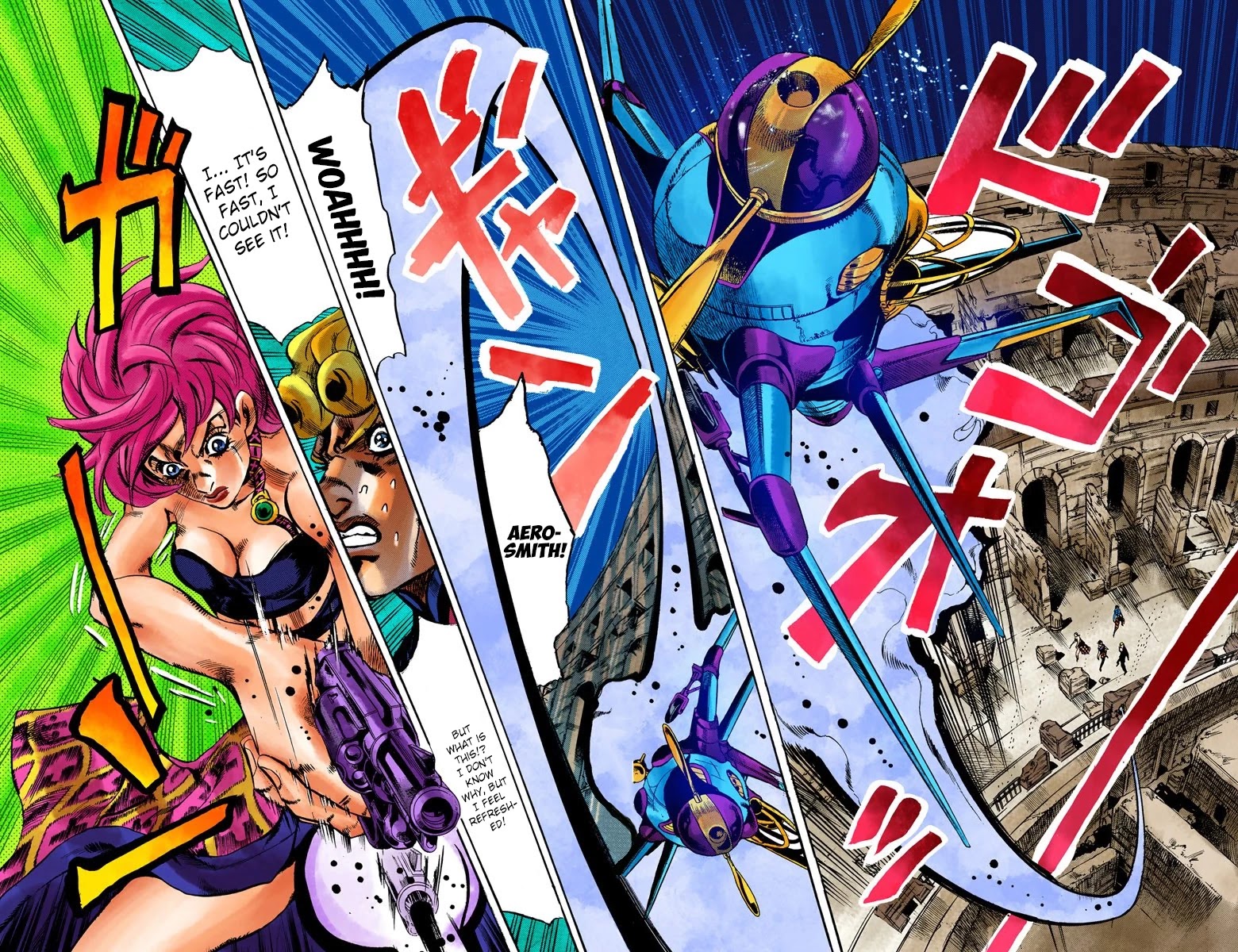 JoJo's Bizarre Adventure Part 5 - Vento Aureo (Official Colored) chapter 134 page 10