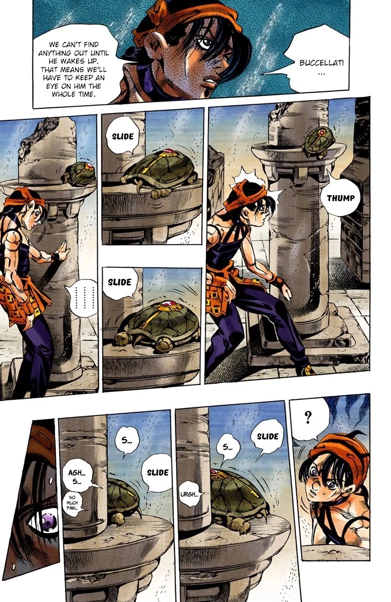 JoJo's Bizarre Adventure Part 5 - Vento Aureo (Official Colored) chapter 134 page 14