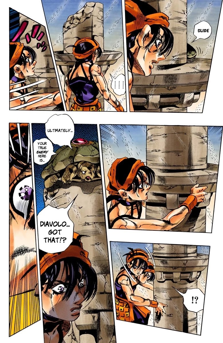 JoJo's Bizarre Adventure Part 5 - Vento Aureo (Official Colored) chapter 134 page 15