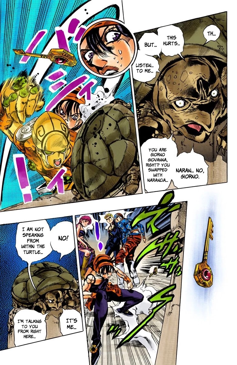 JoJo's Bizarre Adventure Part 5 - Vento Aureo (Official Colored) chapter 134 page 16