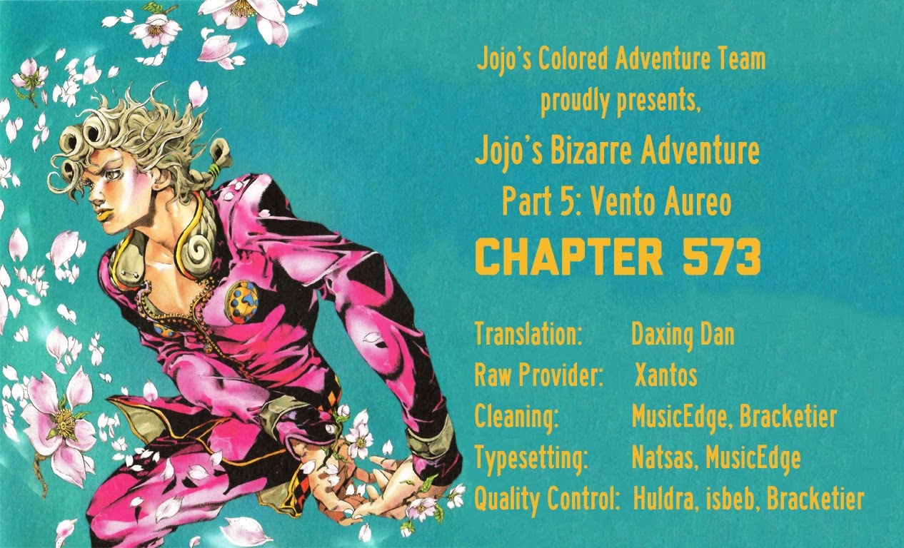 JoJo's Bizarre Adventure Part 5 - Vento Aureo (Official Colored) chapter 134 page 19