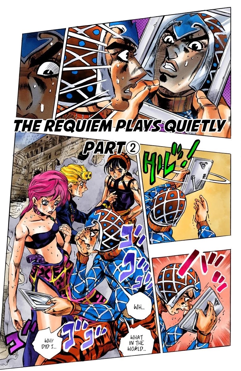 JoJo's Bizarre Adventure Part 5 - Vento Aureo (Official Colored) chapter 134 page 2