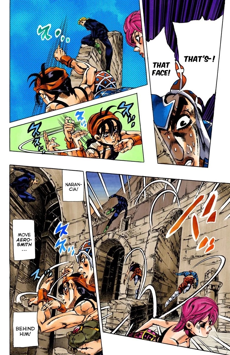 JoJo's Bizarre Adventure Part 5 - Vento Aureo (Official Colored) chapter 135 page 14