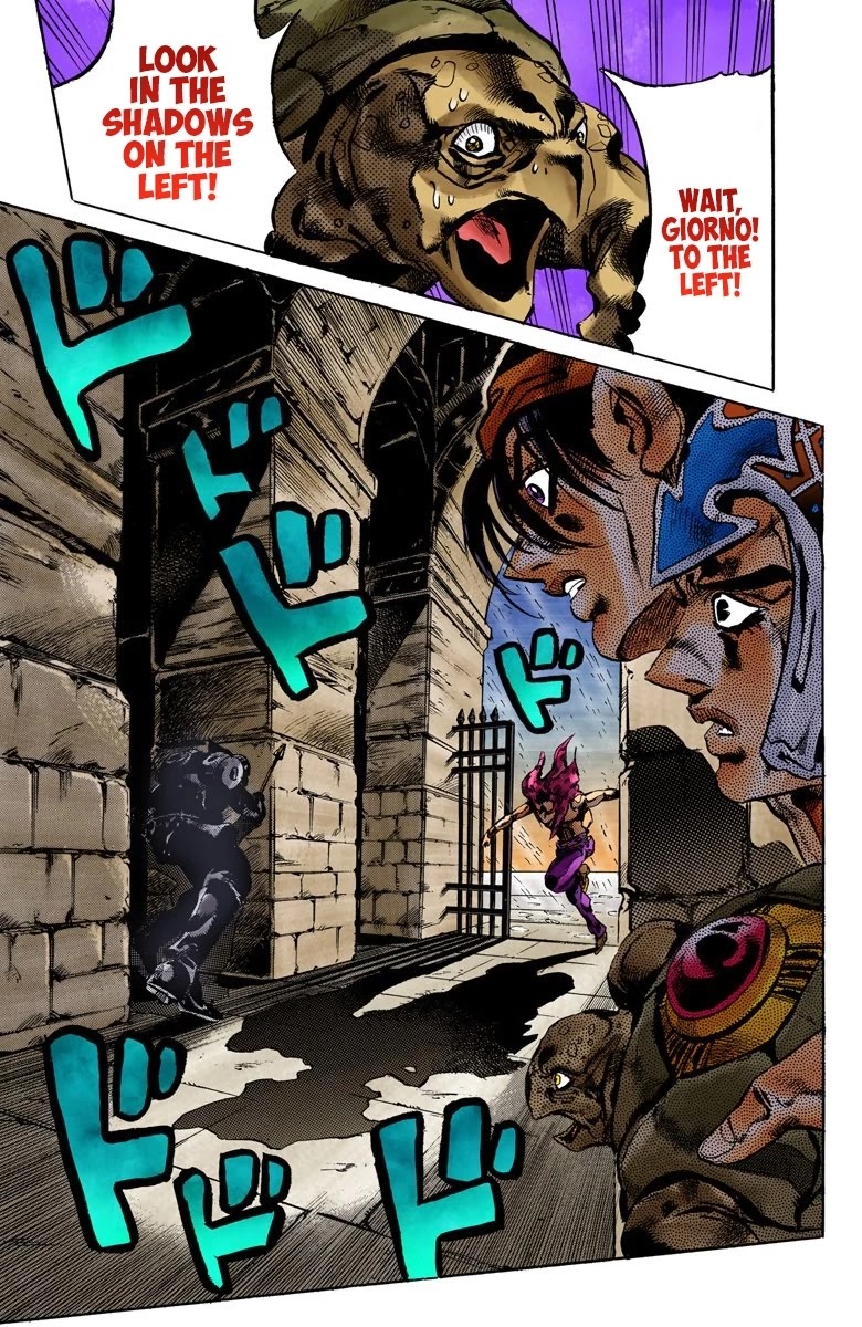 JoJo's Bizarre Adventure Part 5 - Vento Aureo (Official Colored) chapter 135 page 15