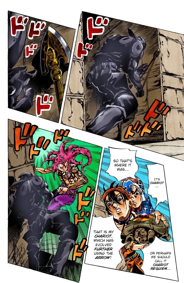 JoJo's Bizarre Adventure Part 5 - Vento Aureo (Official Colored) chapter 135 page 16