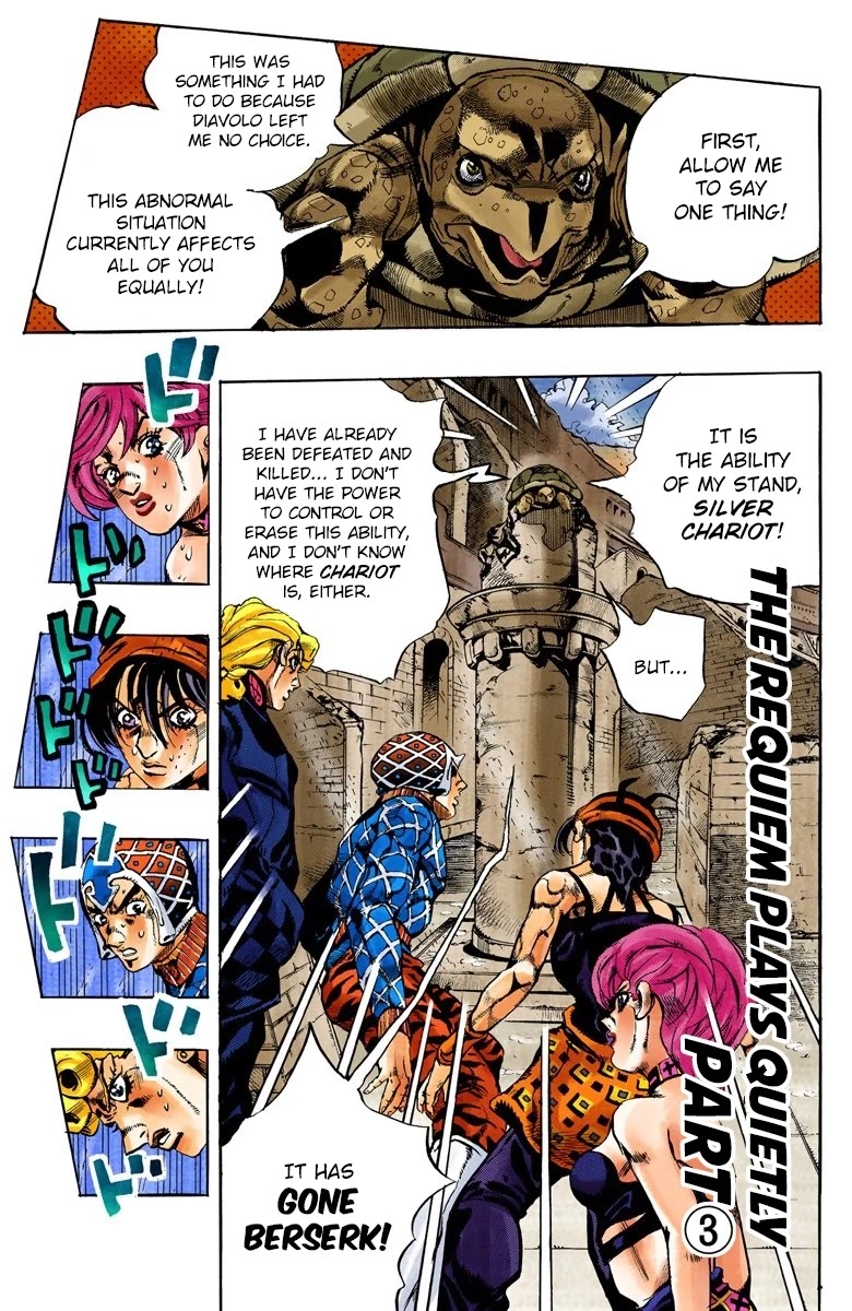 JoJo's Bizarre Adventure Part 5 - Vento Aureo (Official Colored) chapter 135 page 2