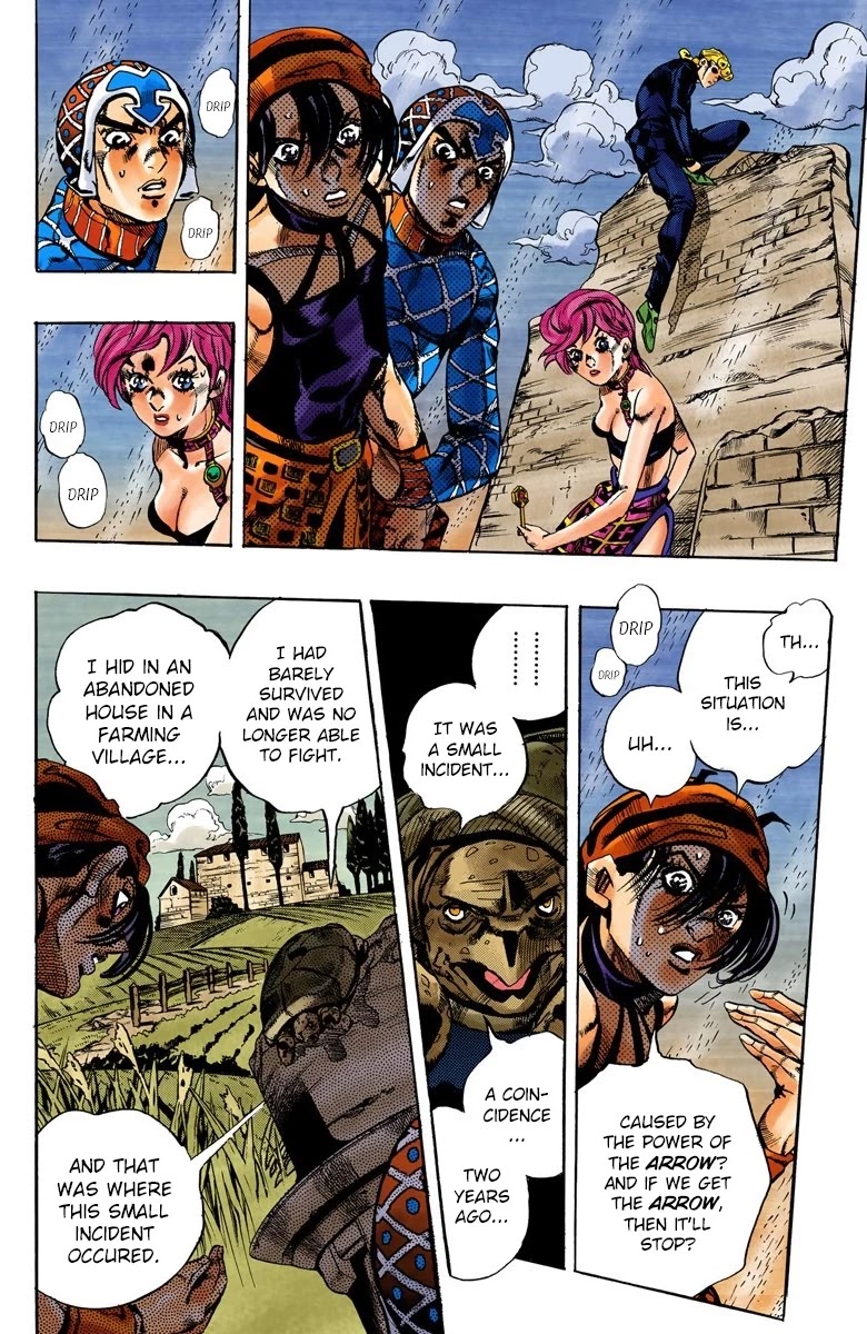 JoJo's Bizarre Adventure Part 5 - Vento Aureo (Official Colored) chapter 135 page 4