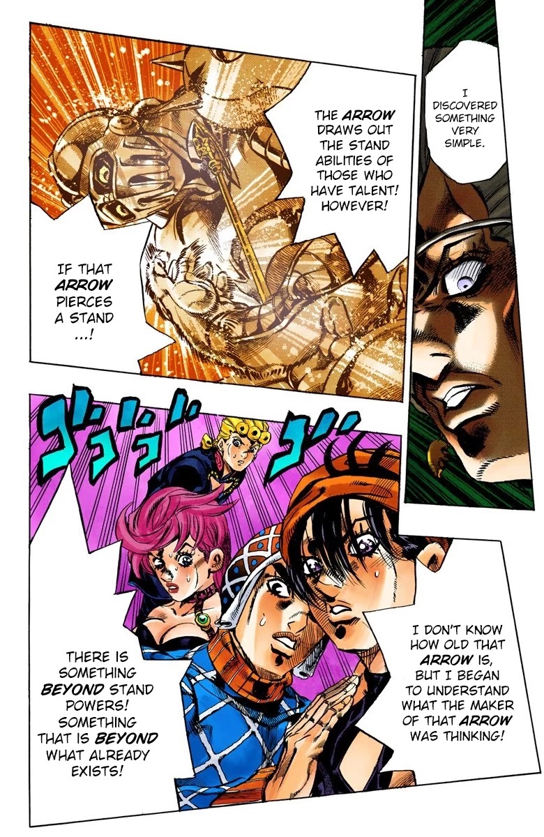 JoJo's Bizarre Adventure Part 5 - Vento Aureo (Official Colored) chapter 135 page 6