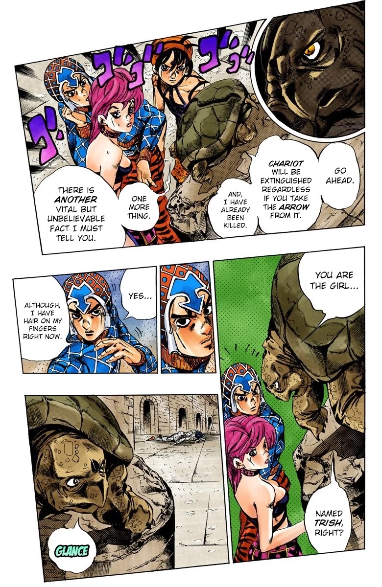 JoJo's Bizarre Adventure Part 5 - Vento Aureo (Official Colored) chapter 135 page 9