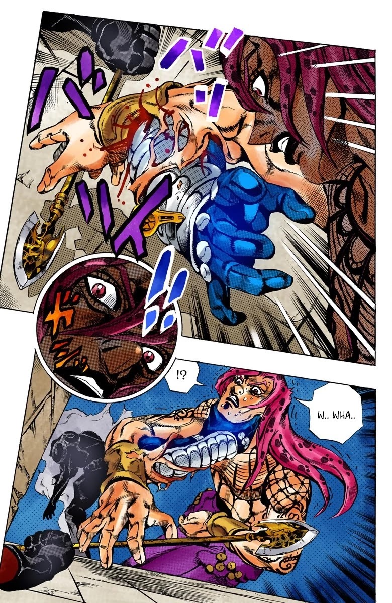 JoJo's Bizarre Adventure Part 5 - Vento Aureo (Official Colored) chapter 136 page 7