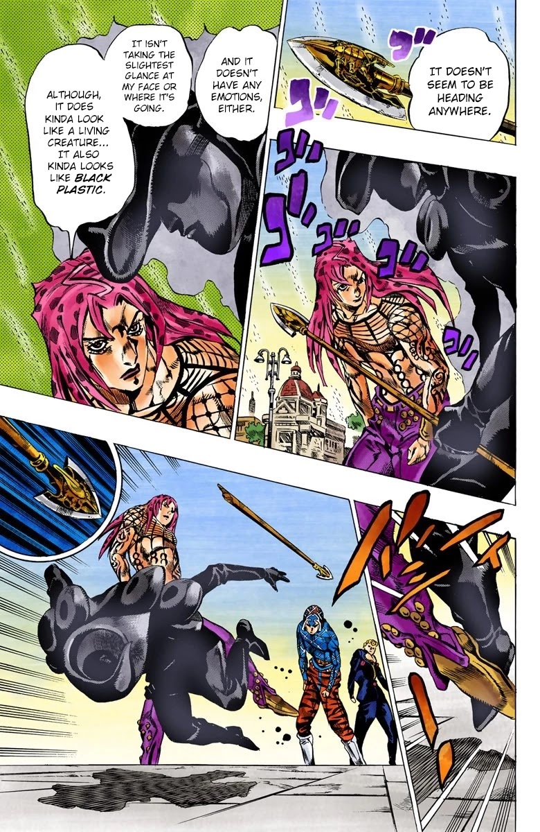 JoJo's Bizarre Adventure Part 5 - Vento Aureo (Official Colored) chapter 139 page 10