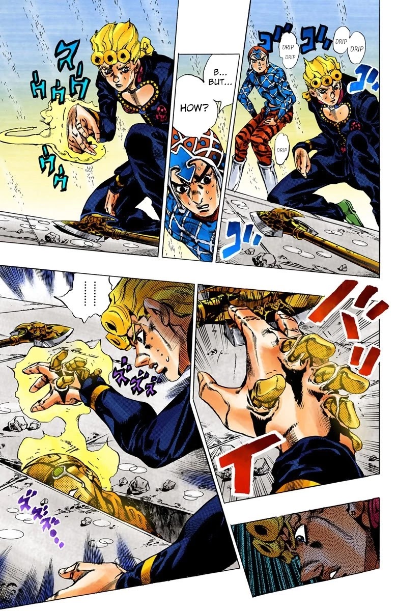 JoJo's Bizarre Adventure Part 5 - Vento Aureo (Official Colored) chapter 139 page 12